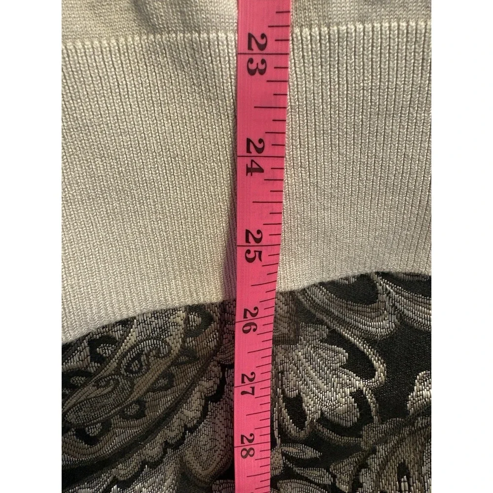 DKNY Ladies Puff Short Sleeve Sweater Size XXL Birch